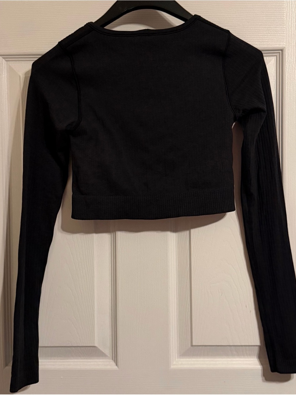 Lulu Lemon Compression Cropped Ribbed Top - Picture 2 of 3